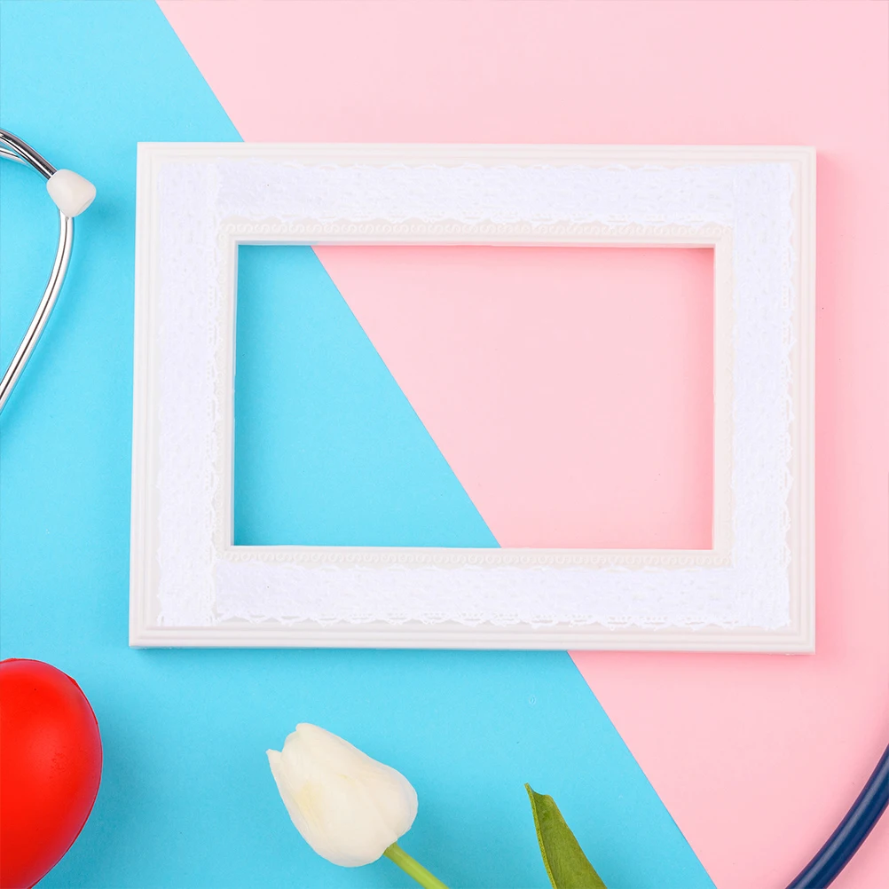 

3Pcs Decorative Lace Tape For Photo Frame Handcrafting Lace Trim Adhesive Scrapbooking Tape Decor