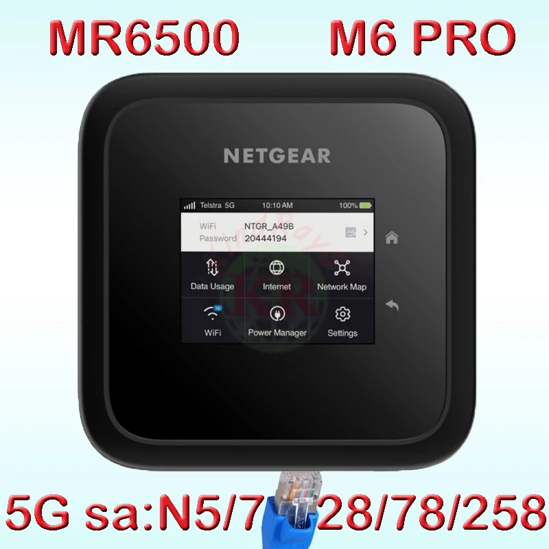 unlocked Netgear Nighthawk MR6500 M6 Pro lan rj45 WiFi Router