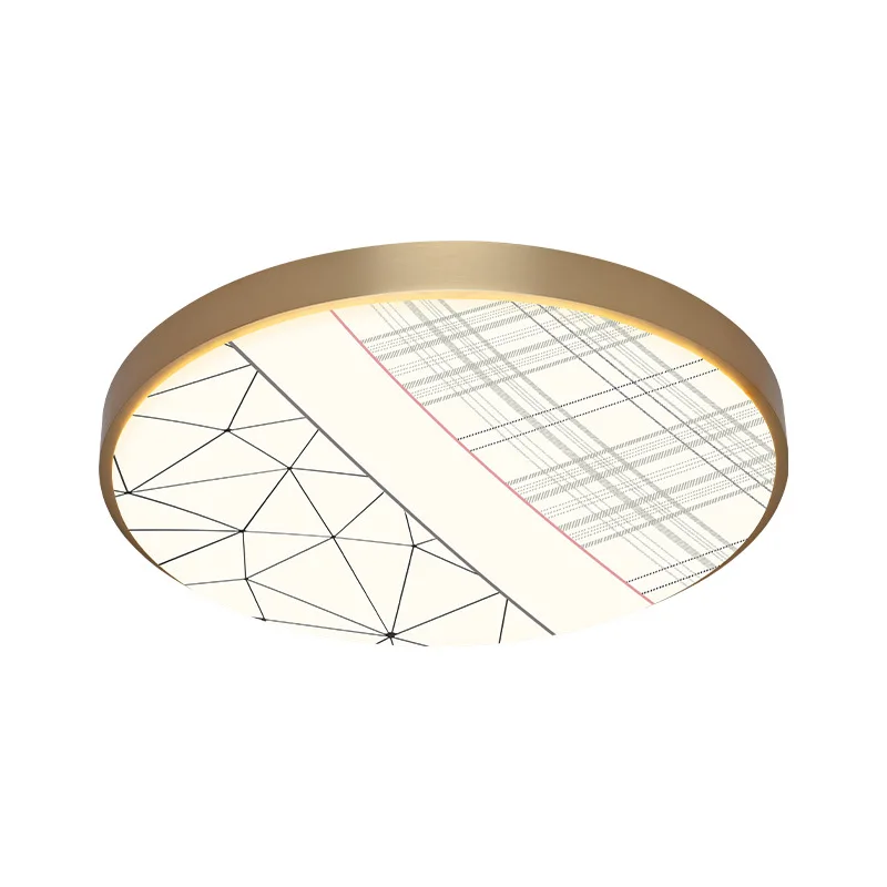 

Bedroom new simple modern atmosphere Nordic bedroom light