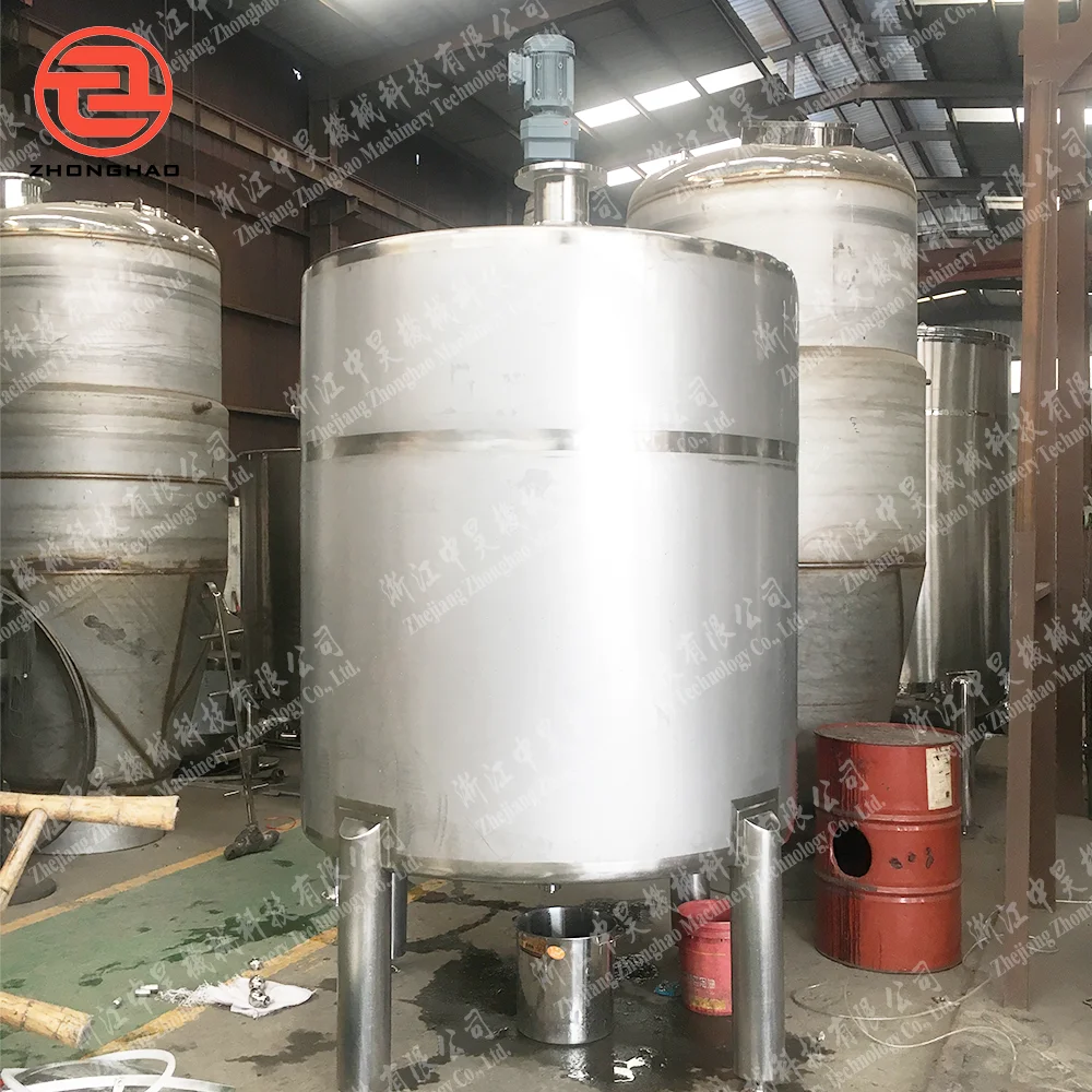 Serbatoio di miscelazione industriale Miscelazione Agitazione Serbatoio di miscelazione