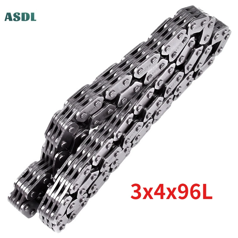 Motorcycle Crankshaft Cam Timing Camshaft Timing Chain Silent Chain 3X4X96L 3+4 96L