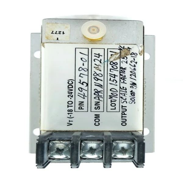 Transmetteur de vibrations Cble 49578 – 01, flambant neuf, Spot Plc Original
