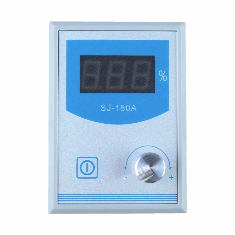 Magnetic powder tension controller micro digital display manual 24V brake clutch high precision tension meter SJ-180A