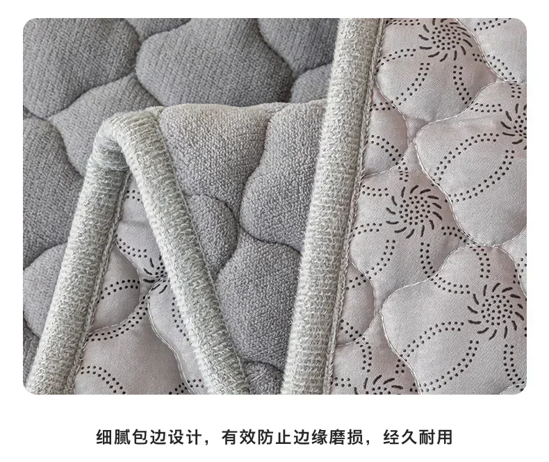 Winter Warm Velvet Mattress Toppers Thick Bed Mattress Cover Bedspread Bed Cover Thin Tatami Floor Mat Single Double Bed Sheet