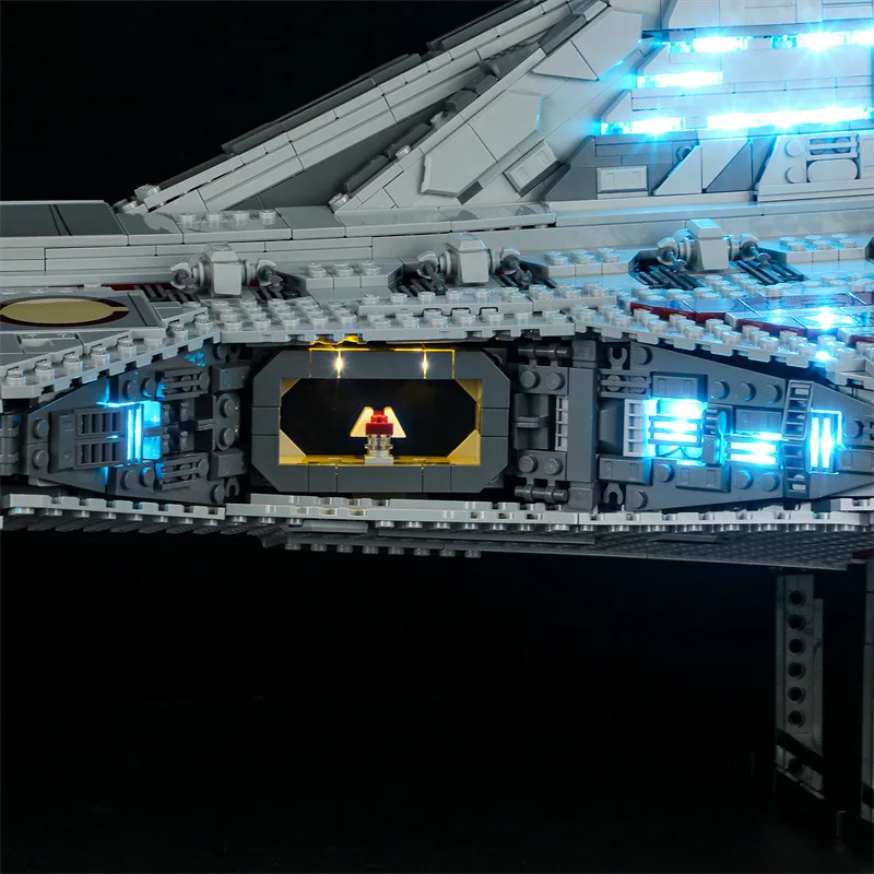 Ensemble d'éclairage pour Starings Wars 75367, classe Venator, république, attaque Cruiser, bloc de construction non inclus (Kit d'éclairage Led uniquement)