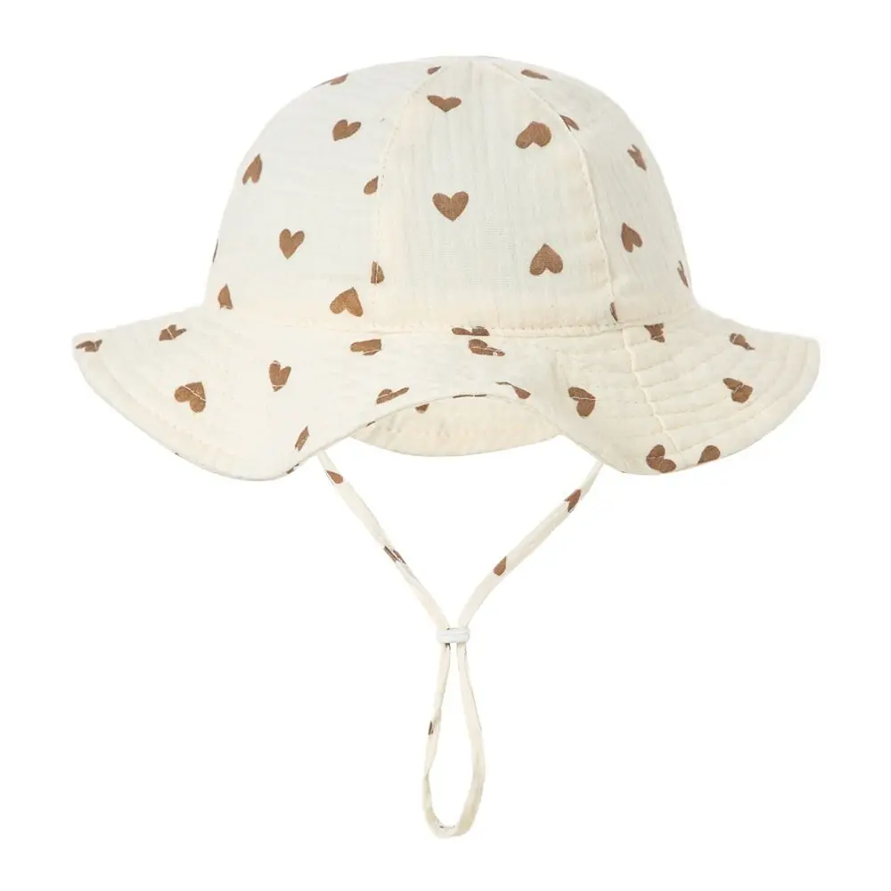 Summer Cute Cartoon Children UV Protection Beach Hat Panama Cap Sun Cap Kids Bucket Hat