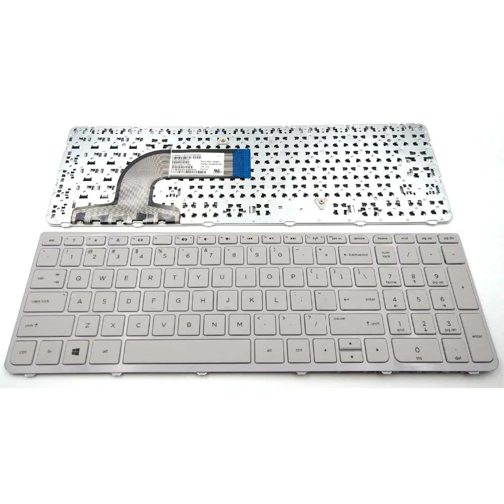 New Laptop Keyboard for HP Pavilion 15-N061NR 15-N062NR 15-N064NR 15-N065NR 15-N066US 15-N067CA 15-N067NR 15-N068NR White US