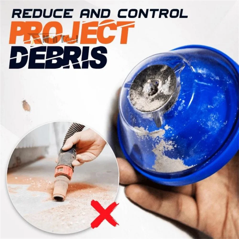 Пылесборник в форме чаши для электродрели, перфоратора