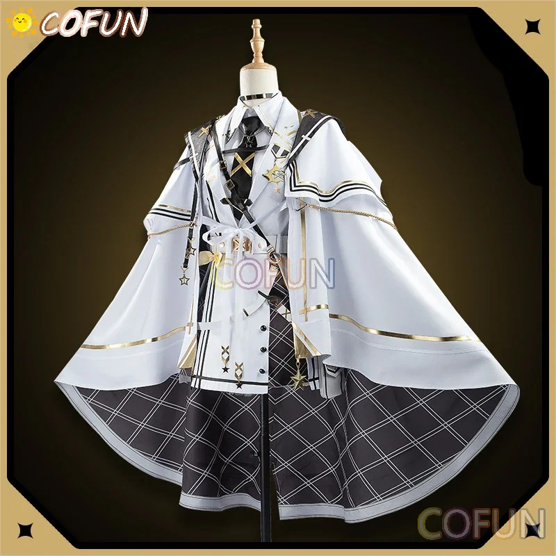 COFUN [Customized] NIJISANJI Vtuber Sasaki Saku Cosplay Costume Halloween Outfits Women New Suit Uniform