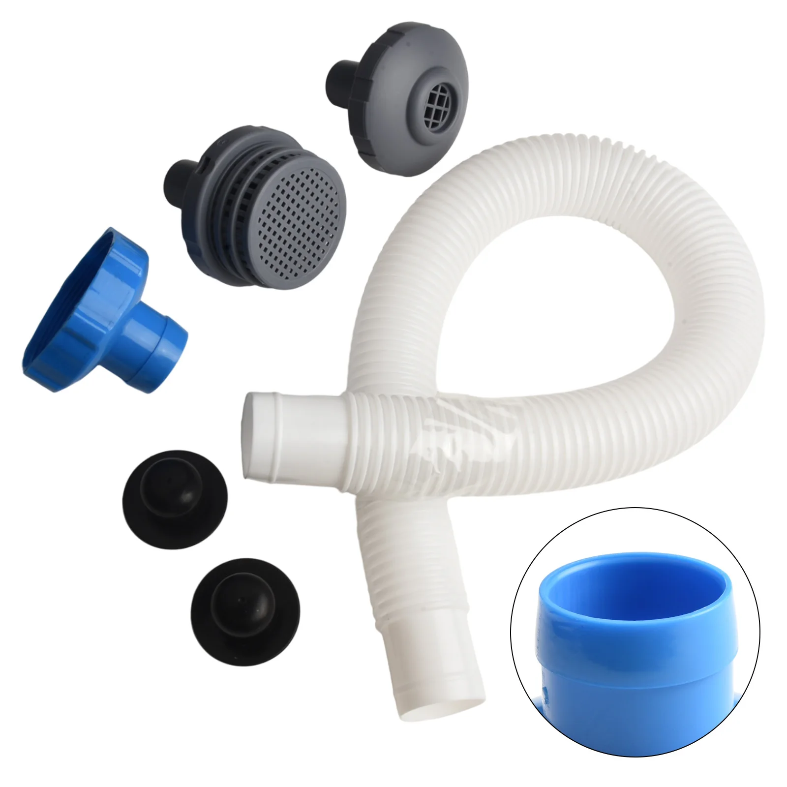 Pool Inlet Jet Nozzle Swimming Pool Jet Kit Efficient Design Reliable PC Material 3.8 Cm 1.5 Inch Hose Diameter
