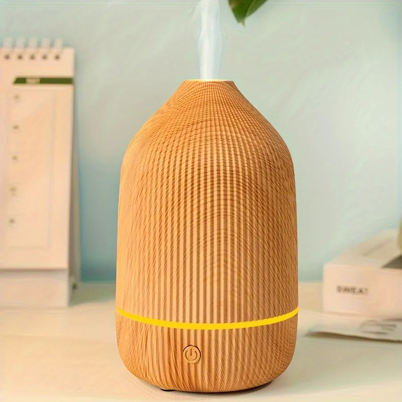 

1pc, Minimalistic Creative Special-shaped Humidifier, Household Colorful Light Air Purification Humidifier, Bedroom Office Deskt