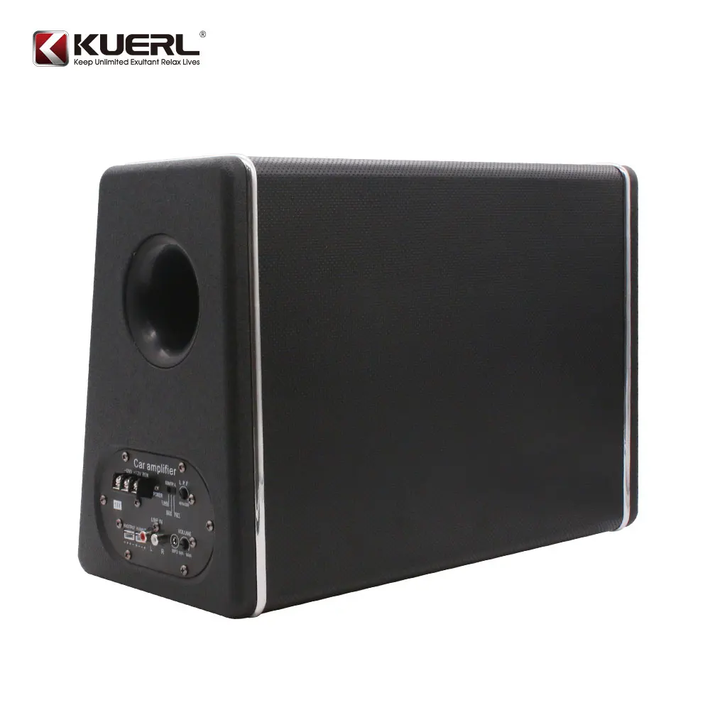 Top Selling High Power 12V Subwoofer Refit 10 Inch Trapezoid Car Audio System With Tweeter