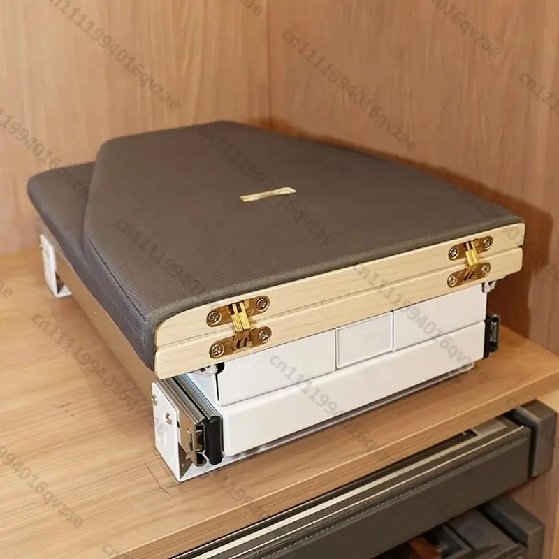 Folding Built-in Hidden Ironing Board Wardrobe Integrated Iron Rack Storage Accessories