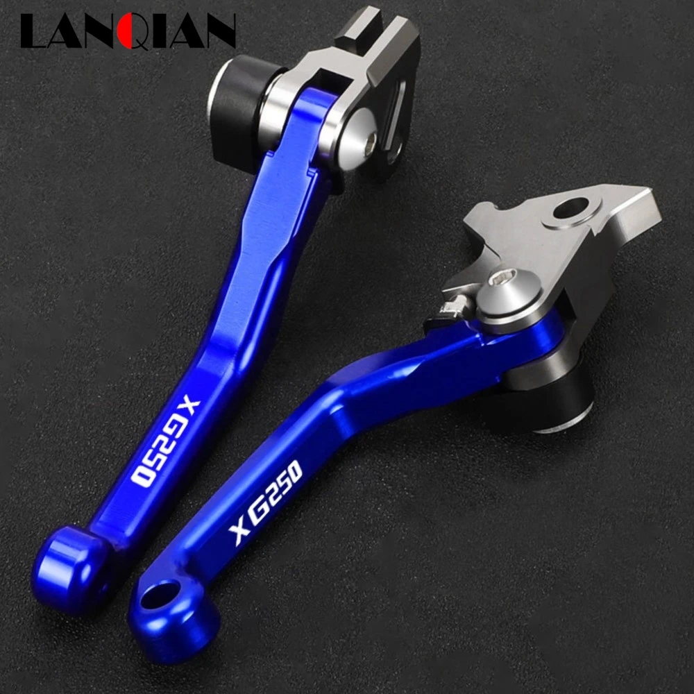 

Motocross Aluminum Alloy Folding Pivot Brake Clutch Levers Handle FOR YAMAHA XG250 TRICKER 2004-2009 2010 Off-Road Pit Dirt Bike