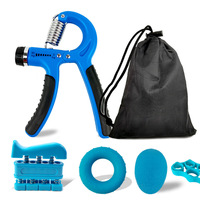 Gripper Adjustable R-Type Hand Grip Exercise Countable Strength Exercise Strengthening Pliers Spring Finger Pinch Wrist Expander