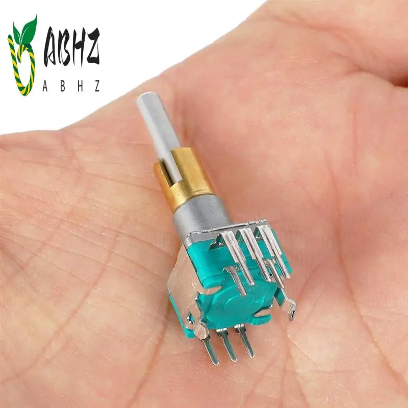 

ABHZ-3PCS EC11EBB24C03 Двухосевой энкодер с переключателем 30, номер позиционирования 15, ручка точки импульса, 25 мм