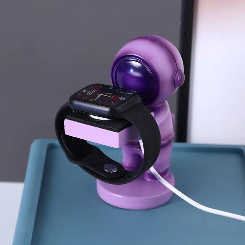 حامل شحن لساعة أبل مبتكر يدعم حامل Iwatch وقاعدة شحن لساعات أبل وملحقات تخزين الطاولة هدية