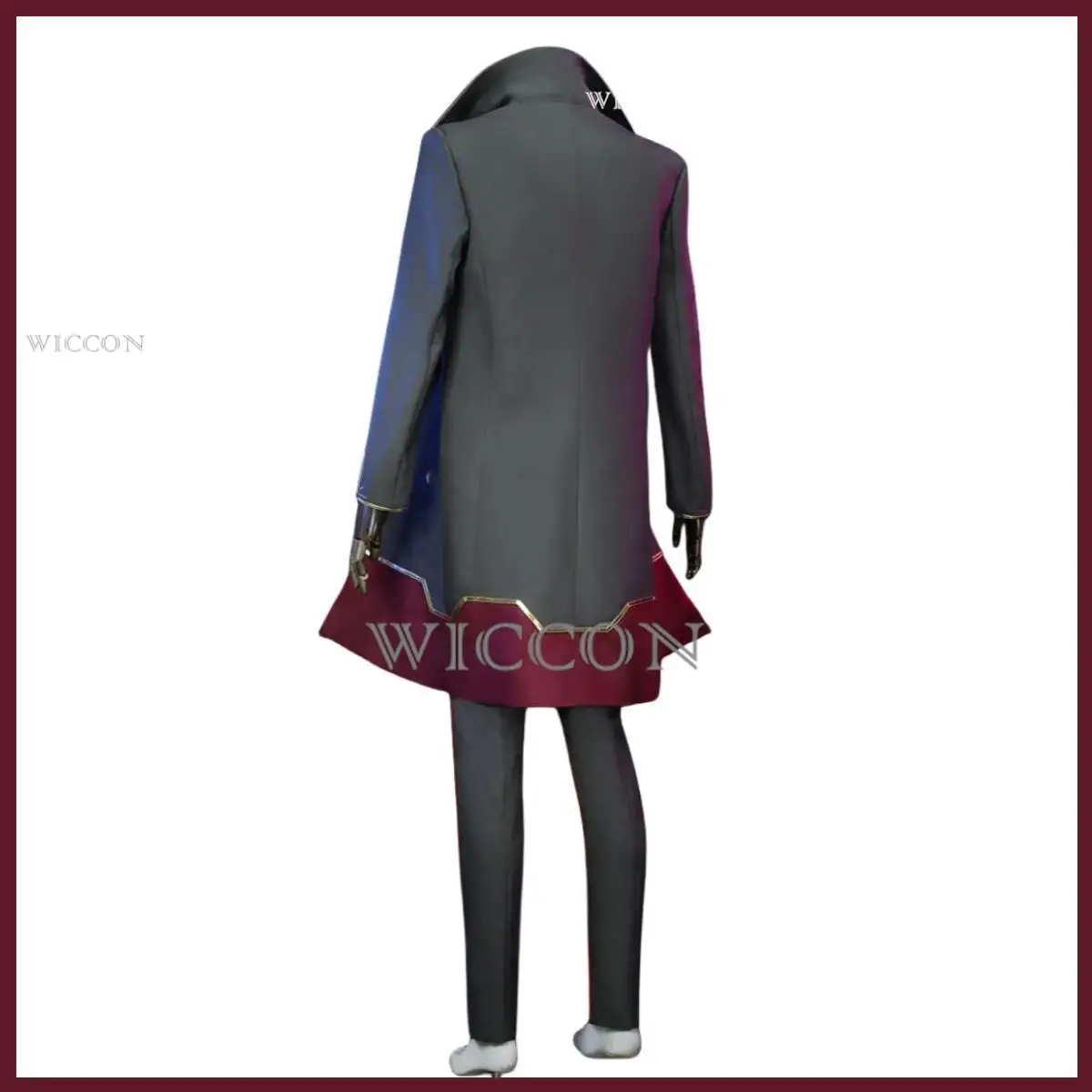 อะนิเมะเกม LOL Arcane Silco คอสเพลย์ชุดวิกผมทหาร Trench Coat Boot ผู้ใหญ่ฮาโลวีน Christmas Party ชุด