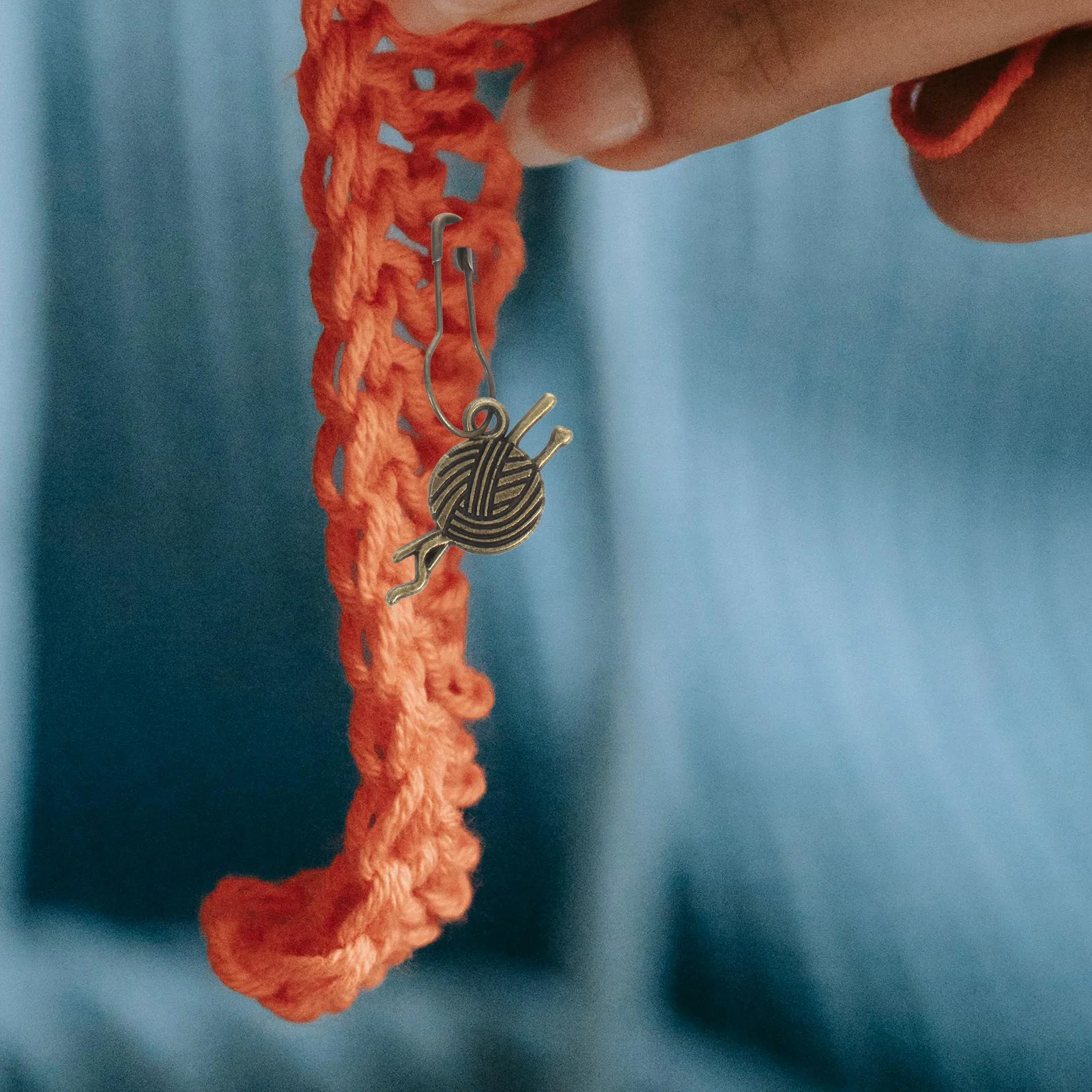 

12Pcs Crochet Stitch Markers Locking Metal Clips Removable Lobster Clasps for Knitting DIY Accessories