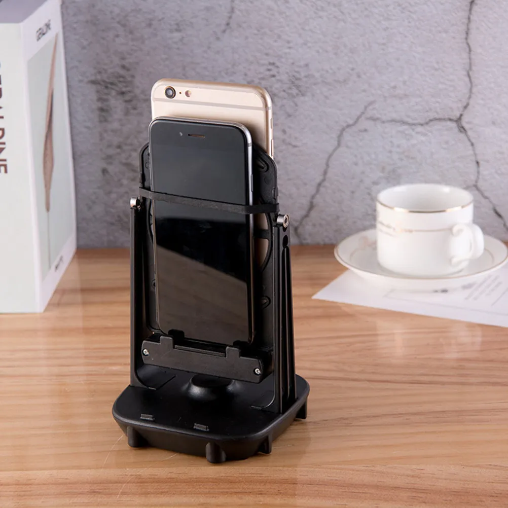 Dual Mobile Phone Stepper with Pedometer, Mute Bearing & Rocker Base Support