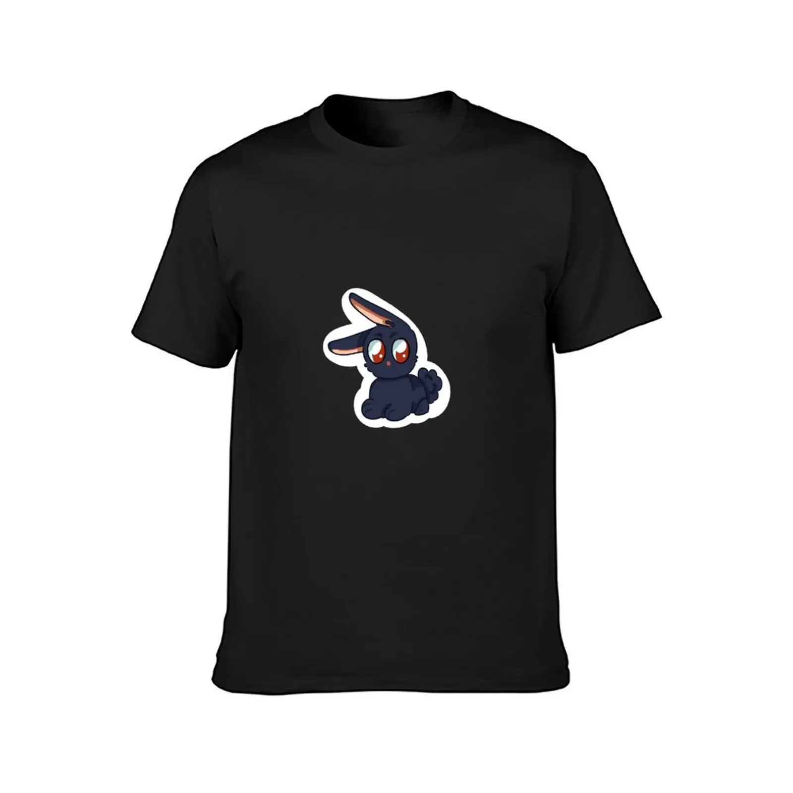 little black bunny T-Shirt graphics plus size tops summer clothes quick drying men clothes