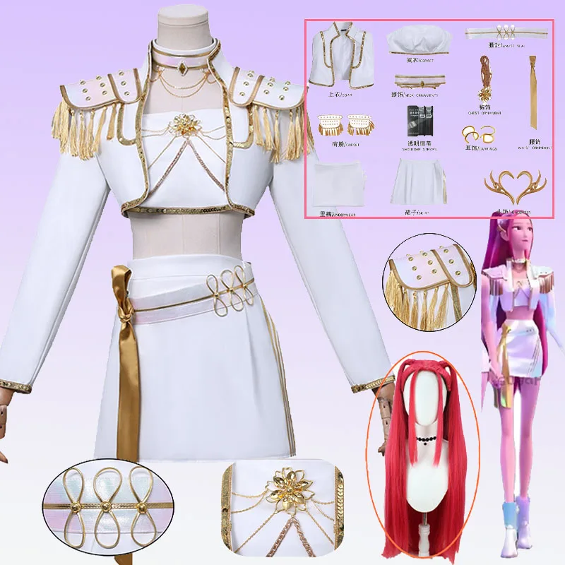 kpop-–-perruque-de-costume-de-chasseur-de-demons-costume-blanc-huntrix-mira-vague-coreenne-superstar-idole-ensembles-de-spectacle-carnaval-d'halloween