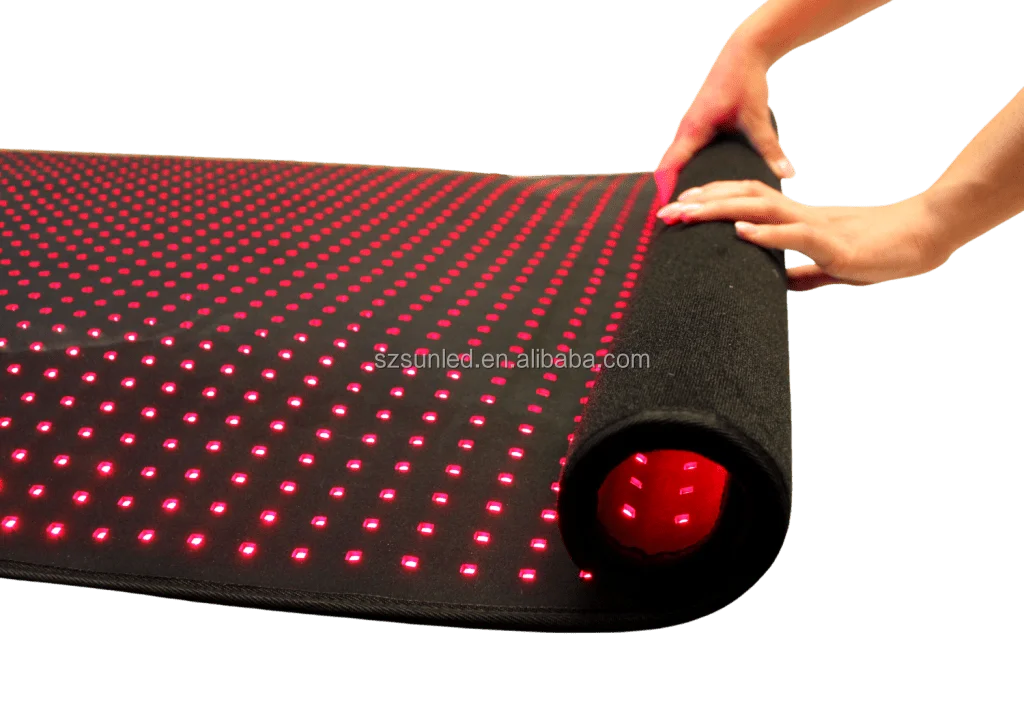 

NEW 2026 Shanglaite Portable Home Sports Man Full Body Red Infrared 660+850nm LED Light Heated Mat Sauna Blanket