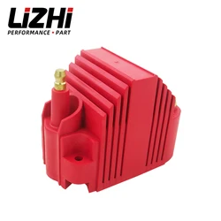 LIZHI - Universal Blaster Ss 12V High Output External Male E-Core Ignition Coil For Chevrolet, For Ford LZ-EIC11