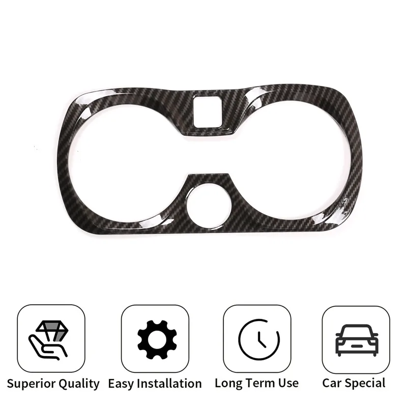 سيارة مركز وحدة التحكم كأس الماء حامل الإطار الديكور غطاء الكسوة لسيارات BMW 3 سلسلة G20 320d 320i 330d 330i 318i 325Li 2020-2022