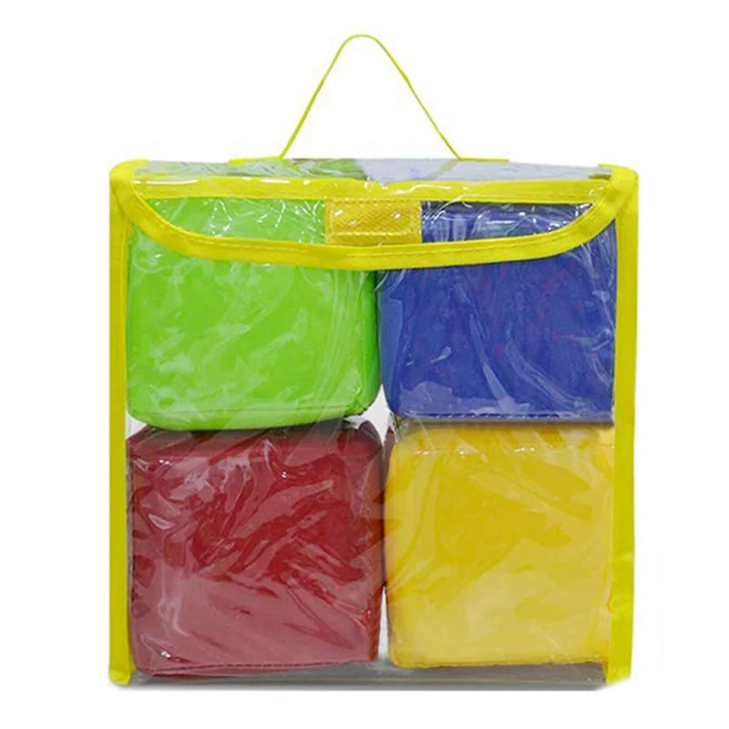 نرد لعب تعليمي جديد يمكنك صنعه بنفسك، مربعات الجيب، كتل تكديس إسفنجية لجيب الصور، مكعبات جيب للتدريس - مجموعة من 20 قطعة