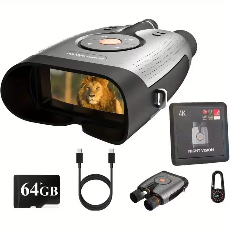 Hot-selling ultra-high-definition true 4K infrared night vision telescopes, outdoor camping, expedition, fishing