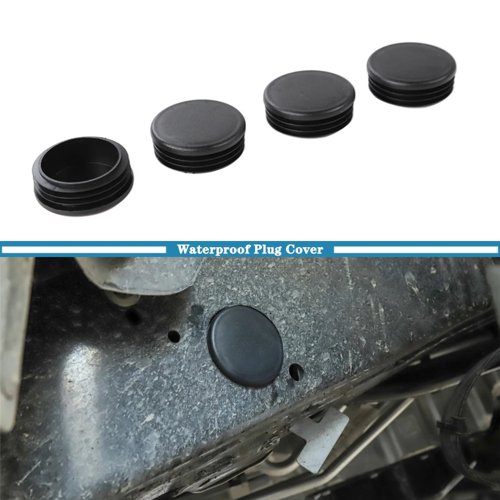 

Car Floor Pan Drain Frame Hole Removable Waterproof Plug for Jeep Wrangler JL 2018 2019 2020 2021 2022 2023 Exterior Accessories