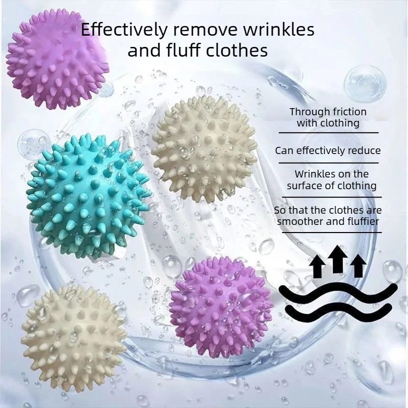 Anti Entanglement Laundry Balls For Dryer Washing Machine Washing Ball Reusable Household Drying Cleaning Clothes Softener