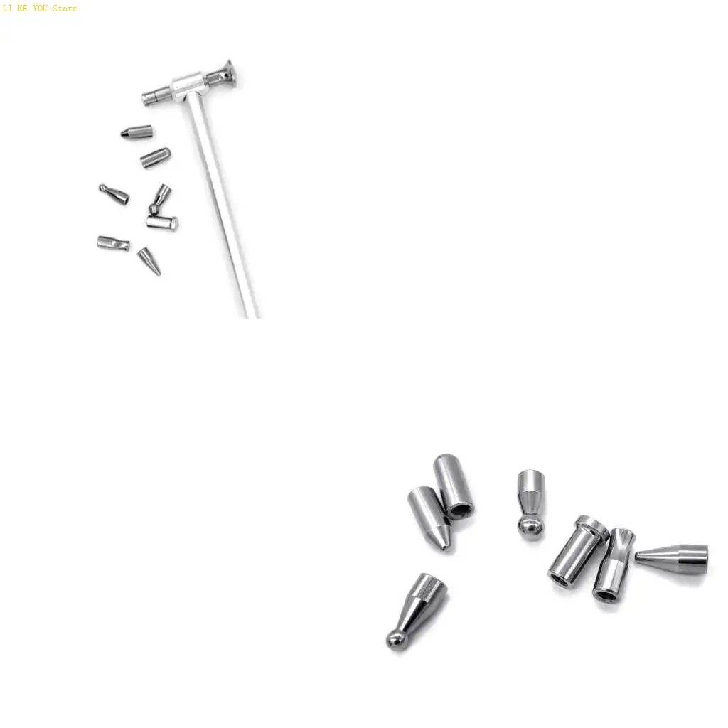 W3JE Car Body Dent Repair Hammer Seamless Repair Leveling Tool Sheet Metal Paint Bump Repair Tool