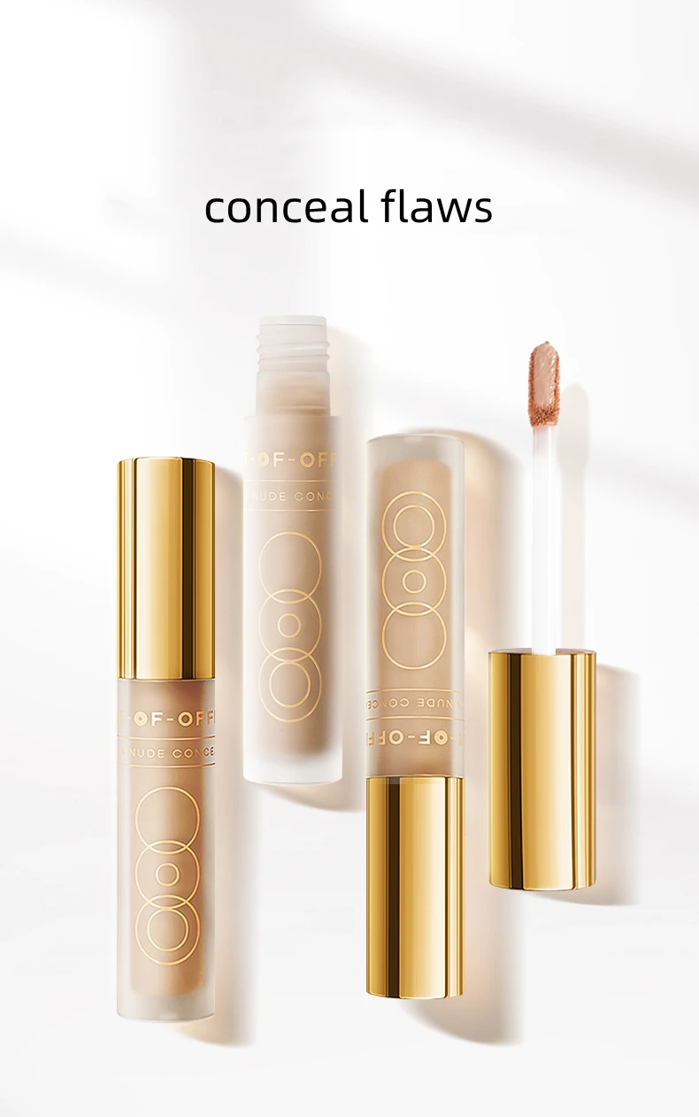 Ooo Outof office Kamelie nackt Concealer deckt Flecken Akne markiert dunkle Kreise modifiziert Akne Muskel Concealer Make-up