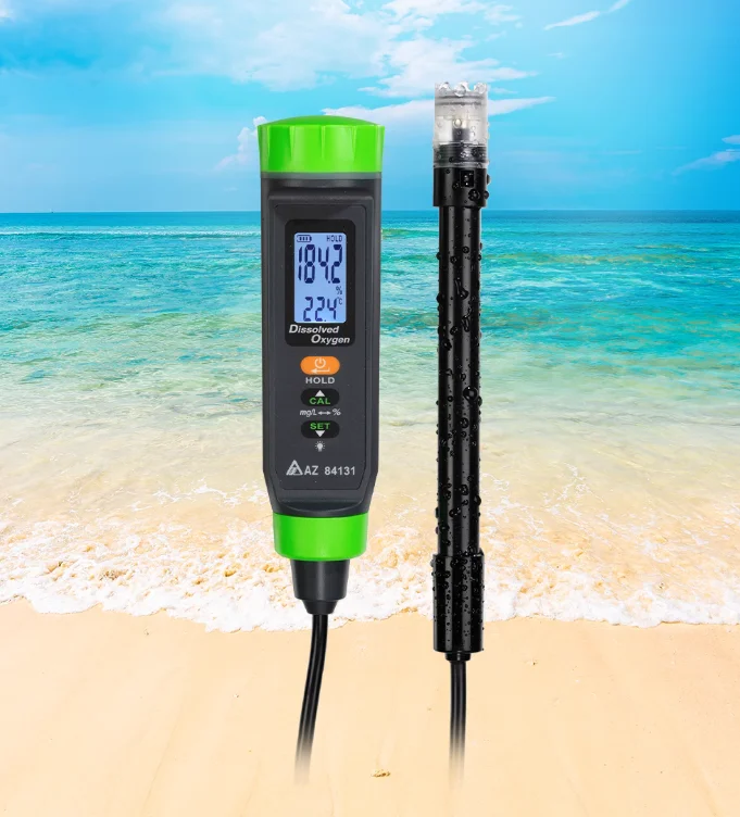 AZ84131 High-precision dissolved oxygen meter Aquaculture Fish Pond Dissolved OxygeAquaculture fish pond n Pen Suspension Probe