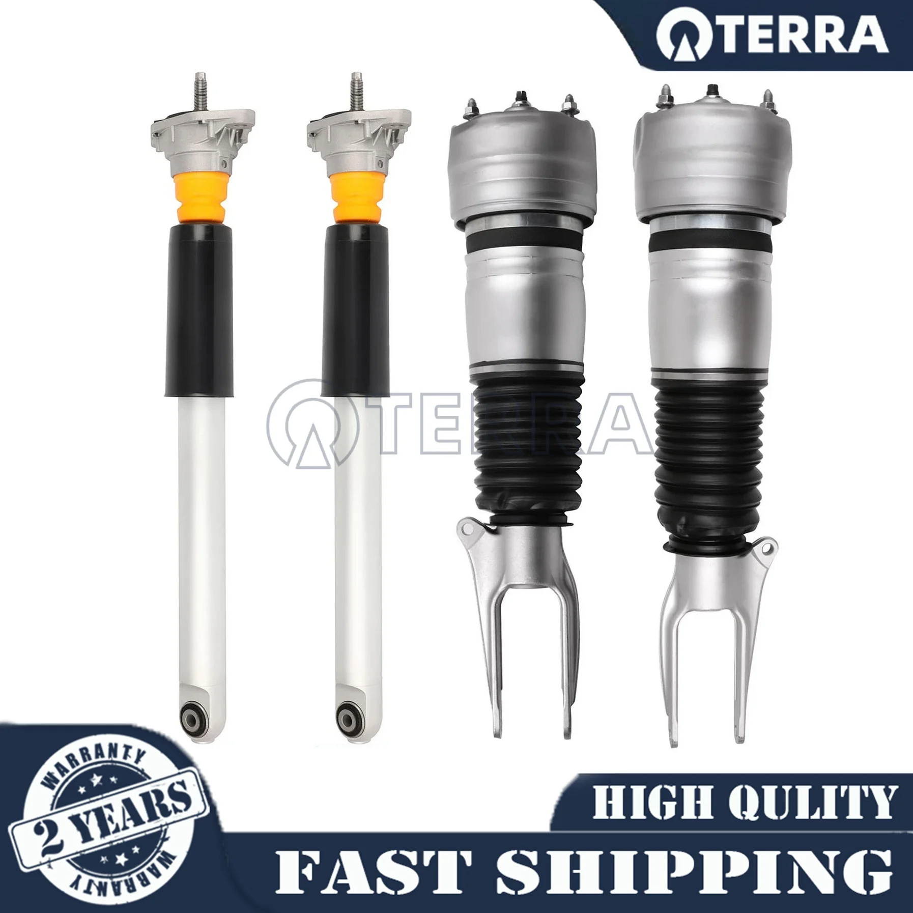 

4pcs Front Rear 97034305115 97034305217 97033353311 For Porsche Panamera 970 2010-2016 Air Suspension Shock Absorber Struts