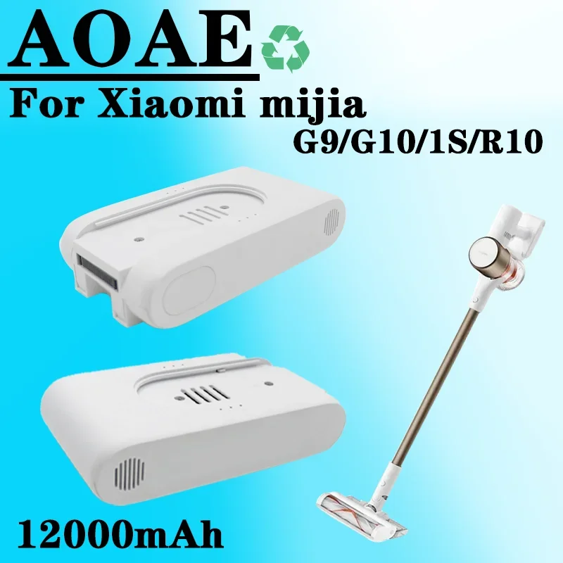 NEW 25.2V Rechargeable lithium ion Battery Pack 6000mAh for Xiaomi Mijia G9 G10 Wireless Vacuum Cleaner 8000mAh Accessories