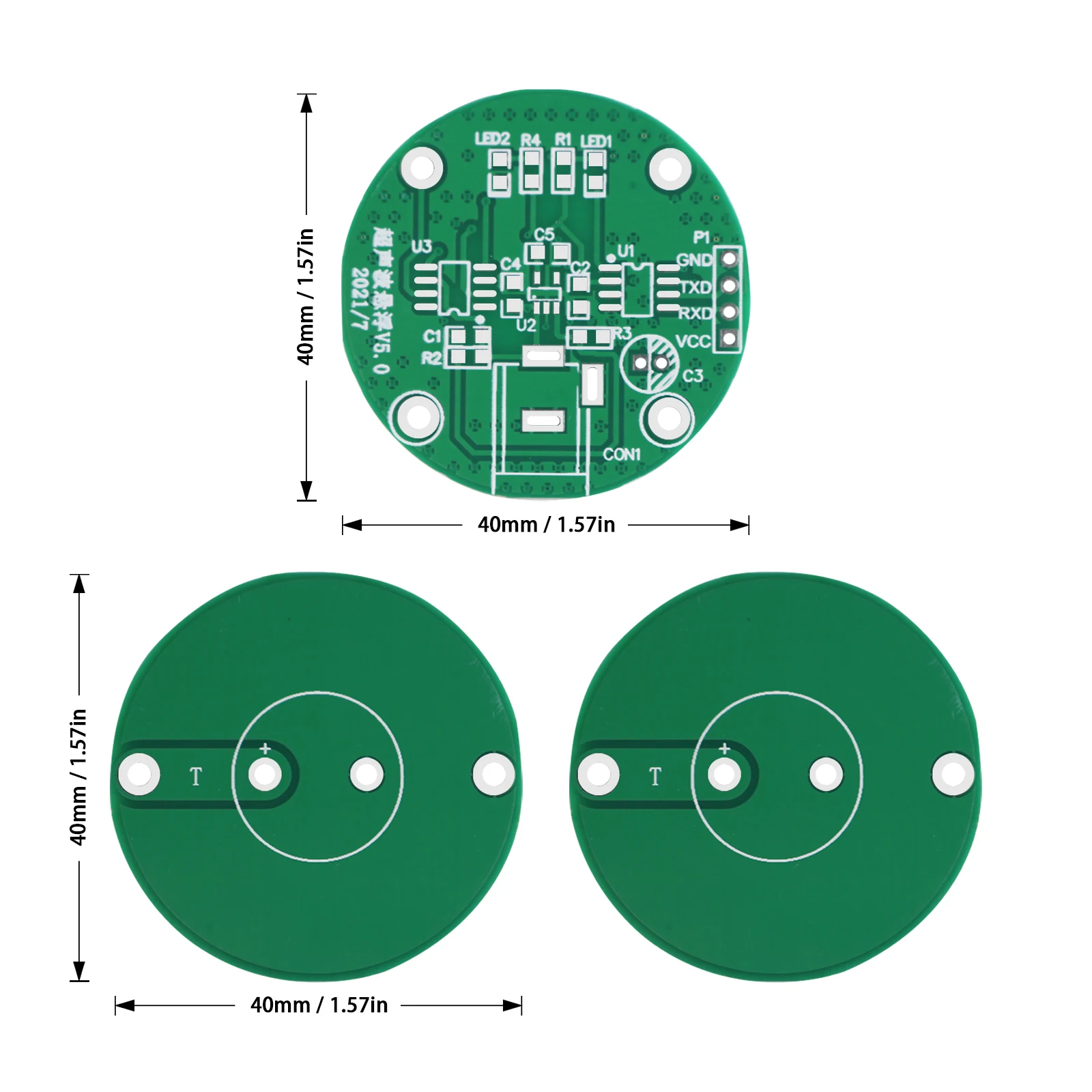 Imagem -04 - Ultrasonic Suspensão Kit Eletrônico Standing Wave Controller Faça Você Mesmo Prática de Solda Suspensão Acústica Science Learning