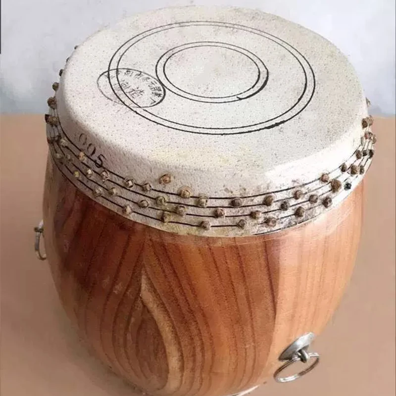 Opera White Tang Drum Traditional High-pitched Drum Chinese Beijing Theater Performance Drums Professional Percussion Instrument