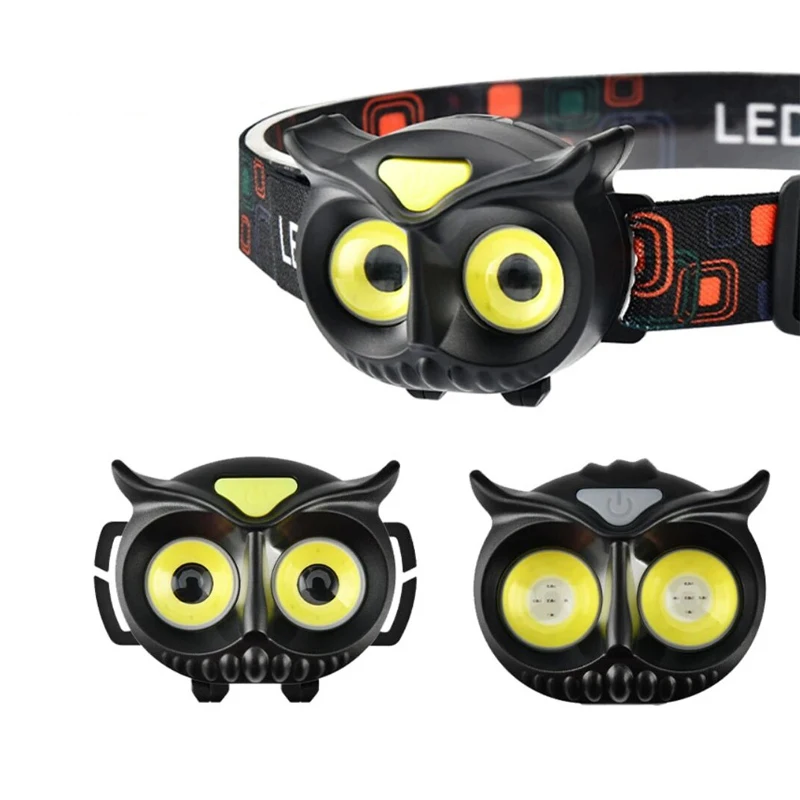 Portable Headlamp COB Strobe Headlight Multifunctional USB Rechargeable or AAAx3 Battery Camping Portable Hiking Running