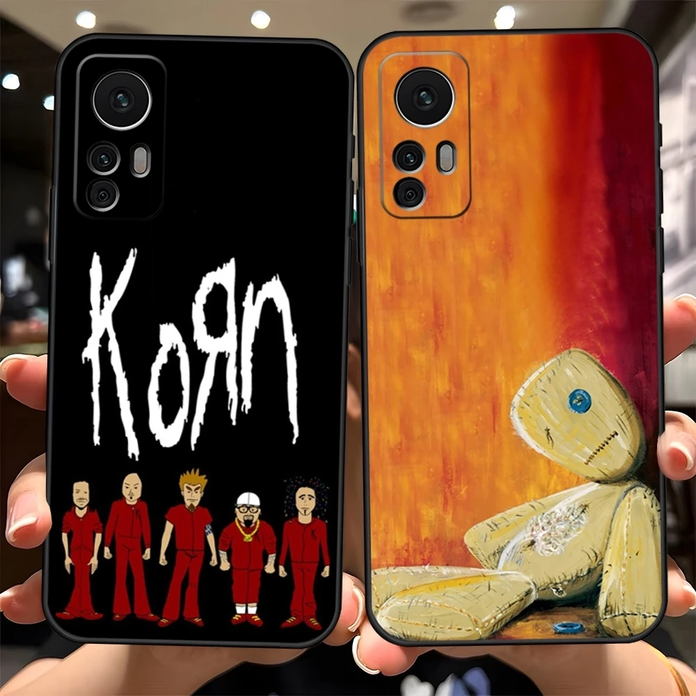 Korn Heavy Jonathan Davis Phone Case Fundas for Xiaomi Redmi Note 14 13 10 12 Pro POCO F4 F5 X5 Pro 12 13 11T Lite Ultra Cover