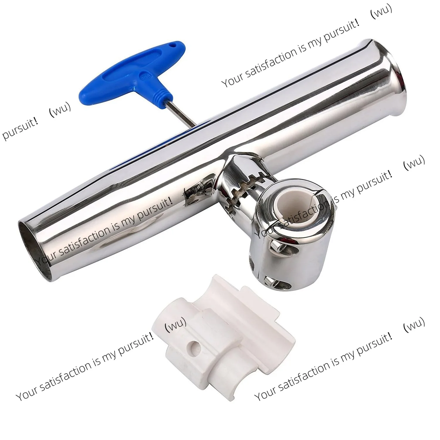 Clamp fishing rod holder with key 304 stainless steel  holder fishing rod holder yacht  fixed fishing