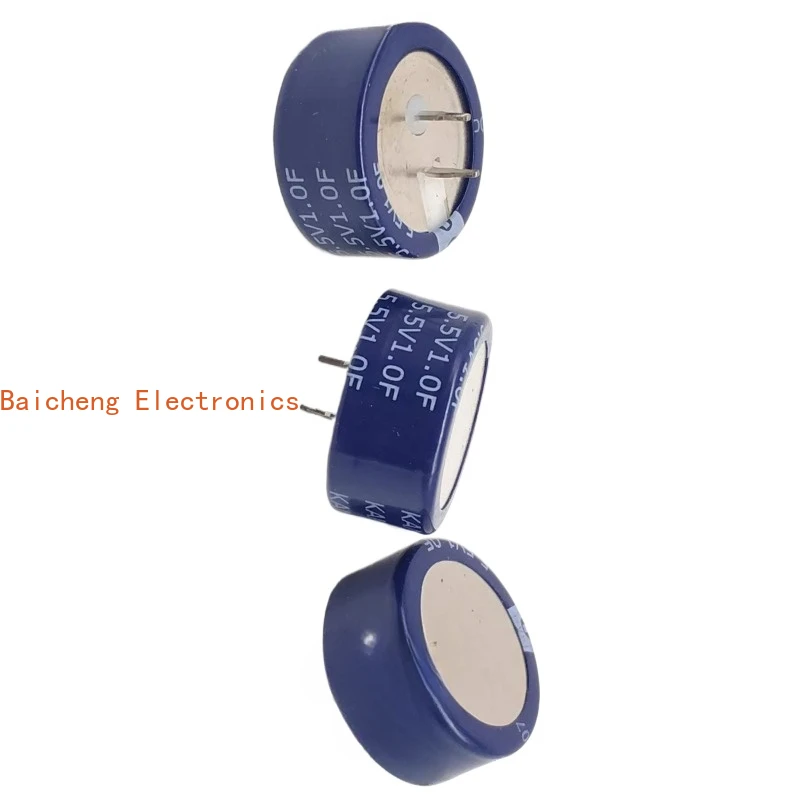 10 個オリジナルの高温耐性 85 ℃   5.5V1F コンデンサ C型ボタン