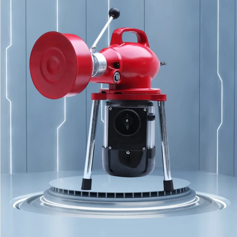 

220V Household Pipeline Dredging Machine Kitchen Toilet Floor Drain Blockage Special Dredging Tool Electric Dredging Machine