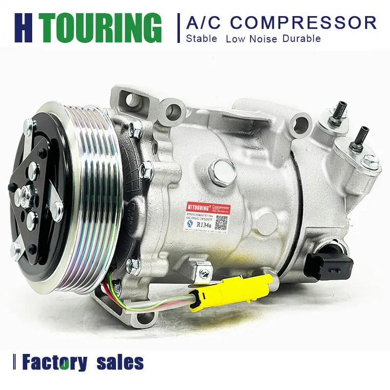 SD6C12 Air AC Compressor For Citroen C3 (SC) 1.6 Diesel (Turbo)  HDi 92 1671553680 1607424980 9671216280 9678656080 6453QJ