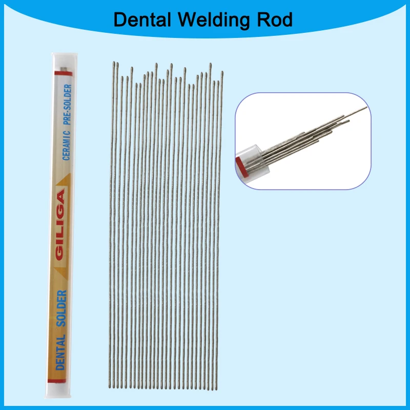 

Стоматологический высокотемпературный сварочный пруток для пайки PFM, температура плавления 980°C ° -1070 ° Материалы для зуботехнических лабораторий