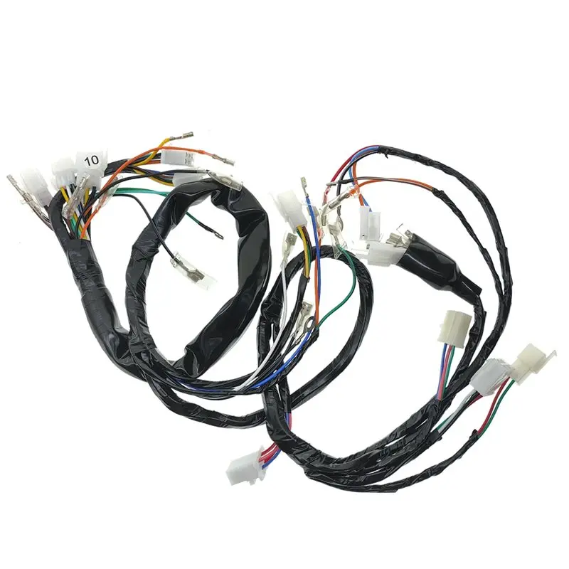 

AC54-Motorcycle Electrical Wiring Harness Wire Cable Line For Wangjiang GN250 GN 250 250Cc 3661038301 Whole Main Cable