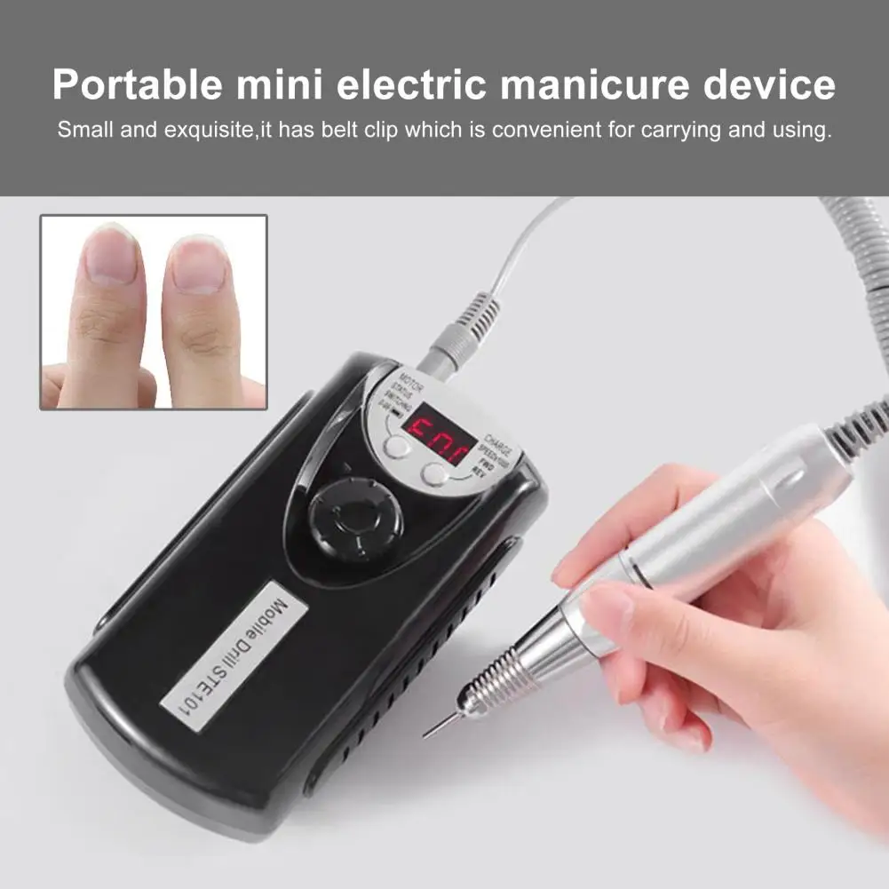 

Nail Drill Machine Thin-film Switch Nail Care Electric Files Exquisite Multiple Protection Nail Art Machine for Beauty