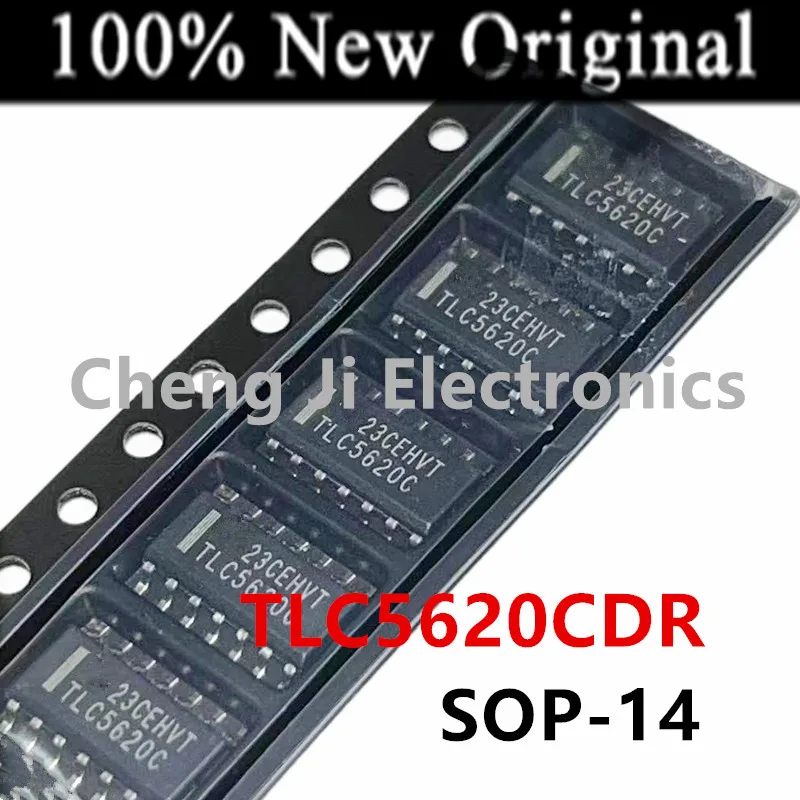 

5PCS TLC5620CDR TLC5620CD TLC5620C SOIC-14 New original serial interface D/A converter TLC5620IDR TLC5620ID TLC5620I